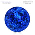 7.73ct Round Certified AAAA Tanzanite Gemstone 11.52mm