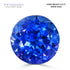 3.13ct Round Certified AAAA Tanzanite Gemstone 8.85X8.85mm