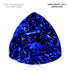 7.04ct Trillion Certified AAAA Tanzanite Gemstone 12.50x12.50mm