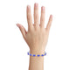 1.15ct Pear Tanzanite Bracelet with 0.67 cttw Diamond