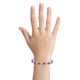 1.15ct Pear Tanzanite Bracelet with 0.67 cttw Diamond