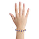 1.15ct Pear Tanzanite Bracelet with 0.67 cttw Diamond
