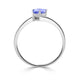 0.56ct Round Tanzanite Ring