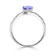 0.56ct Round Tanzanite Ring