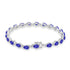 8.4ct Pear Shape Tanzanite Bracelet with 0.43 cttw Diamond