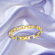 3.5ct Oval Tanzanite Bracelet with 0.94 cttw Diamond