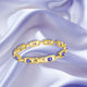 3.5ct Oval Tanzanite Bracelet with 0.94 cttw Diamond