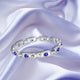 3.5ct Oval Tanzanite Bracelet with 0.94 cttw Diamond