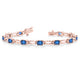 TTBR1011 - Ritu - Certified AAAA Tanzanite Bracelet