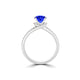 TMR121177 - Autumn - Round Tanzanite and Diamond Ring