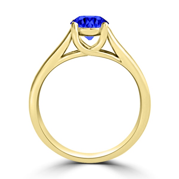 TMR121101 - Emma - Round Tanzanite