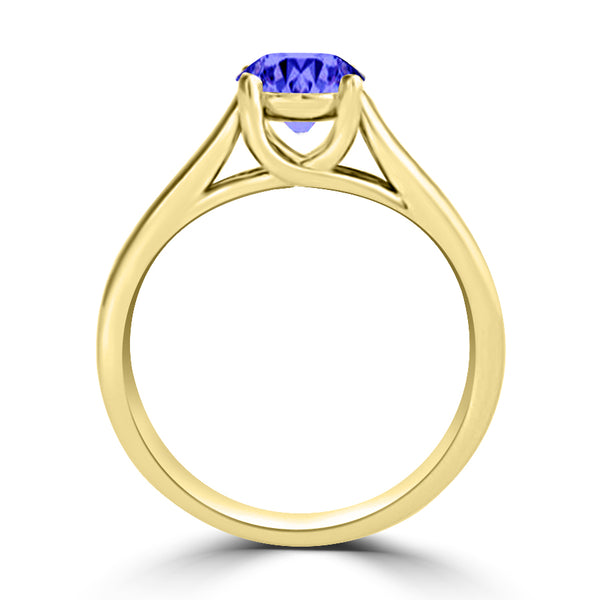 TMR121101 - Emma - Round Tanzanite