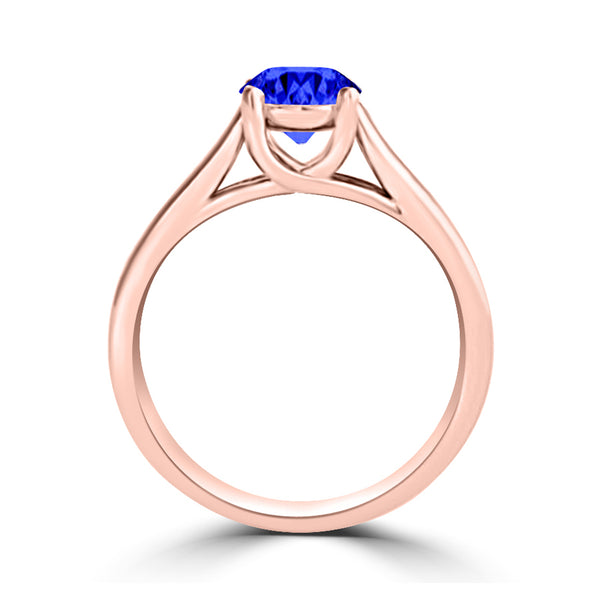 TMR121101 - Emma - Round Tanzanite