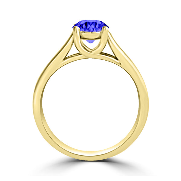 TMR121101 - Emma - Round Tanzanite