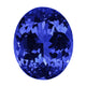 15.21ct Oval Certified AAAA Tanzanite Gemstone 16.83x13.91mm