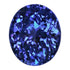 17.42ct Oval Certified AAAA Tanzanite Gemstone 17.93 x 15.16mm