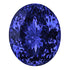 22.81ct Oval Certified AAAA Tanzanite Gemstone 18.41x15.29mm
