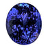 26.72ct Oval Certified AAAA Tanzanite Gemstone 20.17x16.5mm