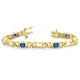 TTBR1017 - Purvi - Certified AAAA Tanzanite Bracelet