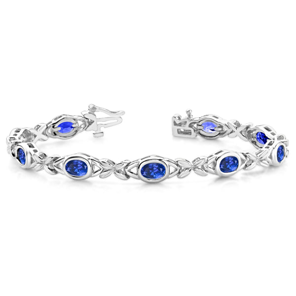 TTBR1014 - Divya - Certified AAAA Tanzanite Bracelet