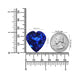72.93ct Heart Certified AAAA Tanzanite Gemstone 26.00x27.00mm