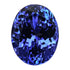 8.67ct Oval Certified AAAA Tanzanite Gemstone 14.02x11.16mm