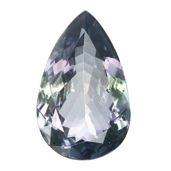 8.77ct Pear Shape Zoisite Gemstone 18.57x11.74 MM