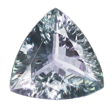 5.61ct Trillion Cut Zoisite Gemstone 12.76x12.75 MM