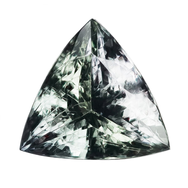 6.59ct Trillion Cut Zoisite Gemstone 11.77x11.78 MM