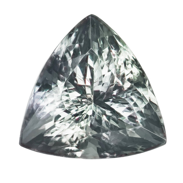 13.91ct Trillion Cut Zoisite Gemstone 15.02x15.03 MM