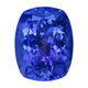 4.20ct Cushion Certified AAAA Tanzanite Gemstone 11.20x8.80mm