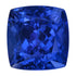 10.32ct Cushion Certified AAAA Tanzanite Gemstone 11.90x11.40mm