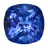 1.65ct AAA Cushion Certified Tanzanite Gemstone 7.00mm