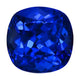 3.50ct AAAA Cushion Certified Tanzanite Gemstone 9.00mm