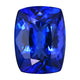 3.30ct AAAA Cushion Tanzanite Gemstone 10.03x7.59mm