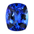 3.66ct AAAA Cushion Tanzanite Gemstone 10.98x8.85mm