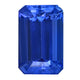 6.13ct Emerald cut Certified AAAA Gemstone Tanzanite 19.54x8.01mm