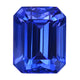 9.31ct Emerald cut Certified AAAA Tanzanite Gemstone 12.93x10.22mm