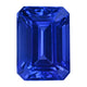 10.19ct Emerald cut Certified AAAA Tanzanite Gemstone 13.90x10.10mm