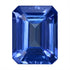 2.50ct AA Emerald cut Certified Tanzanite Gemstone 9.00x7.00mm