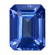 2.50ct AA Emerald cut Certified Tanzanite Gemstone 9.00x7.00mm