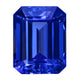 2.50ct AAA Emerald cut Certified Tanzanite Gemstone 9.00x7.00mm