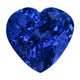 4.81ct Heart Certified AAAA Tanzanite Gemstone 10.00x10.30mm