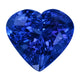 3.79ct Heart Certified AAAA Tanzanite Gemstone 9.20x10.20mm