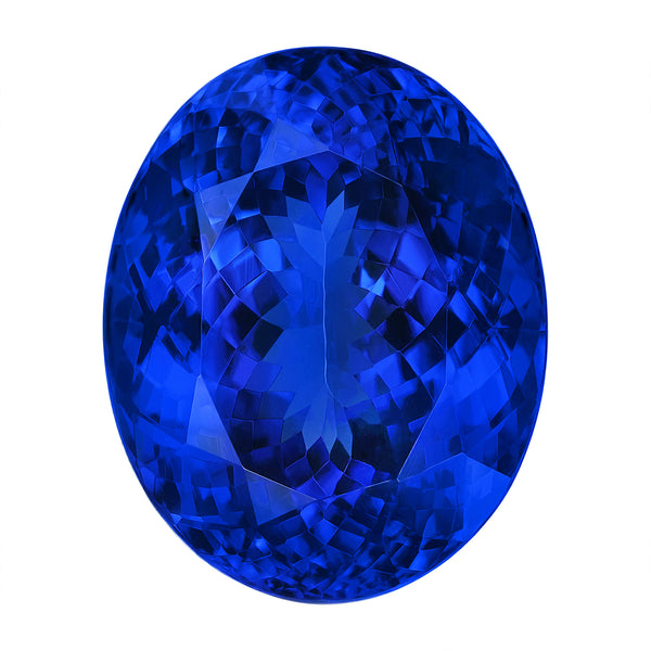 29.02ct Oval AAAA Tanzanite Gemstone 20.70x16.88mm