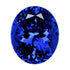 6.70ct Oval Certified AAAA Tanzanite Gemstone 12.70x10.50mm