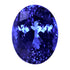 52.34ct Oval Certified AAAA Tanzanite Gemstone 25.00x19.75mm