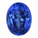 6.74ct Oval Certified AAAA Tanzanite Gemstone 12.65x9.66mm