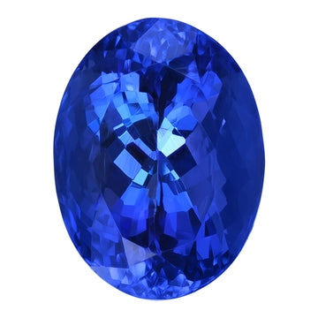 5.82ct Oval Certified AAAA Tanzanite Gemstone 11.75x8.90mm