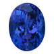 5.19ct Oval Certified AAAA Tanzanite Gemstone 12.00x9.13mm